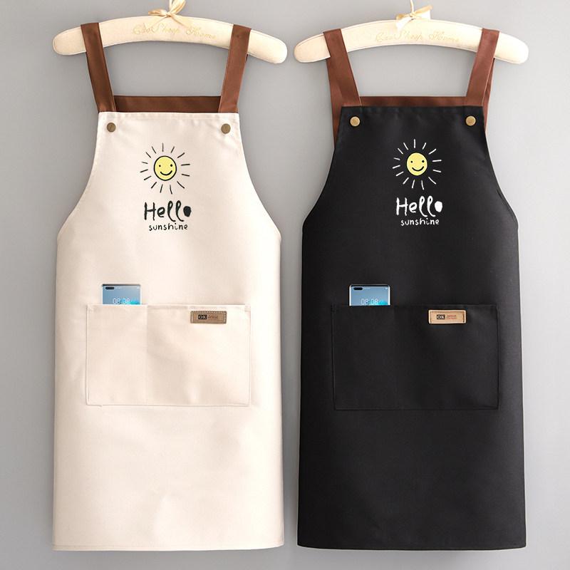 帆布围裙定制logo印字餐饮专用防污透气围腰咖啡奶茶店工作服耐磨,家庭/个人清洁工具,围裙,淘宝优惠券,粉丝福利购,淘宝优惠卷