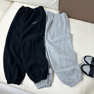 運動褲 休閑 子2024t新款 童裝 兒童秋冬裝 春秋款 男童加絨褲 男孩衛(wèi)褲