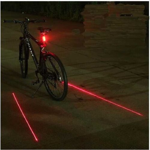 山地自行车夜行尾灯警示配件儿童装备夜间后灯爆闪充电安全夜骑灯