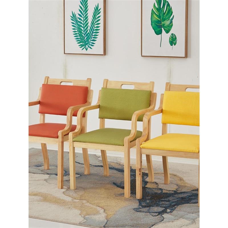 定制适老化餐桌椅老年公寓养老院橡E木家具敬老院实木桌子老人椅