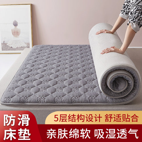 床垫软垫家用榻榻米垫褥加厚租房专用1.5海绵床N垫子1.2可折叠1米