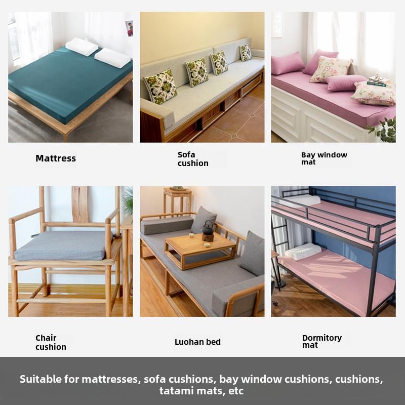 定做45D高密度高回弹海绵沙发垫靠垫实木座椅飘窗垫子床垫加厚