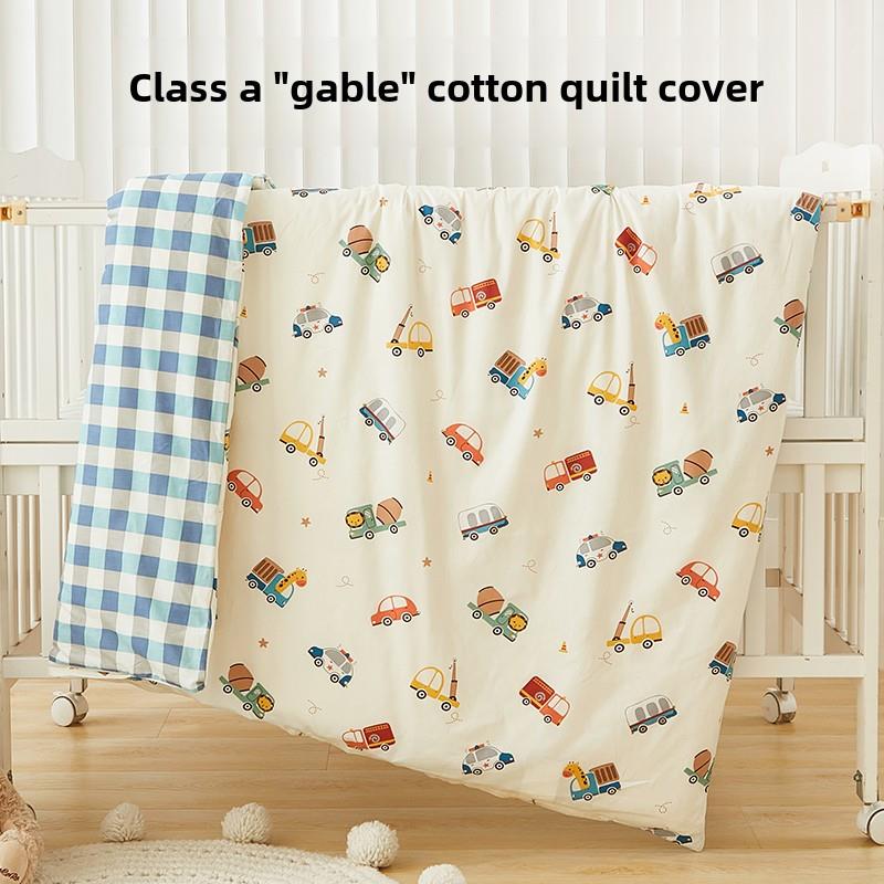 a班纯棉儿童被套100棉120X150Cm200单片宝宝幼儿园宝宝被套女孩