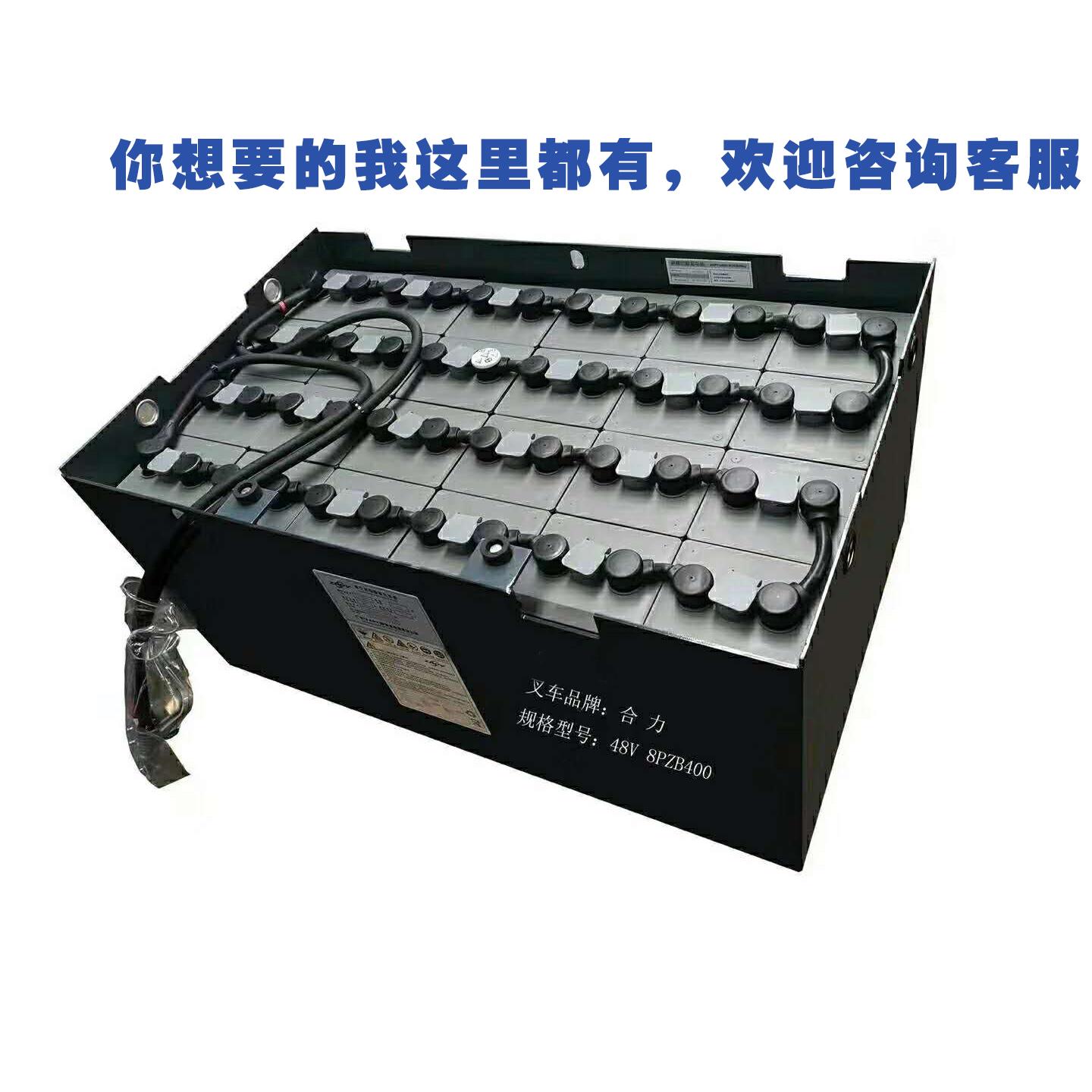 合力24V50A充电器1蓄电池轮子1电瓶24V48V80V