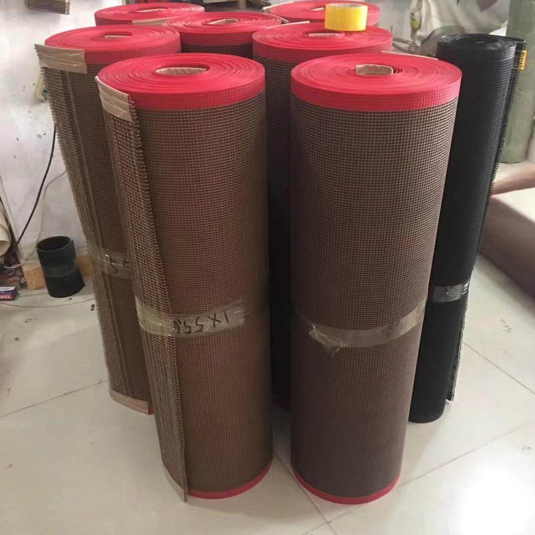 耐高温铁氟龙网带 食品级烘烤箱网布隧道炉特氟龙输送带传送带