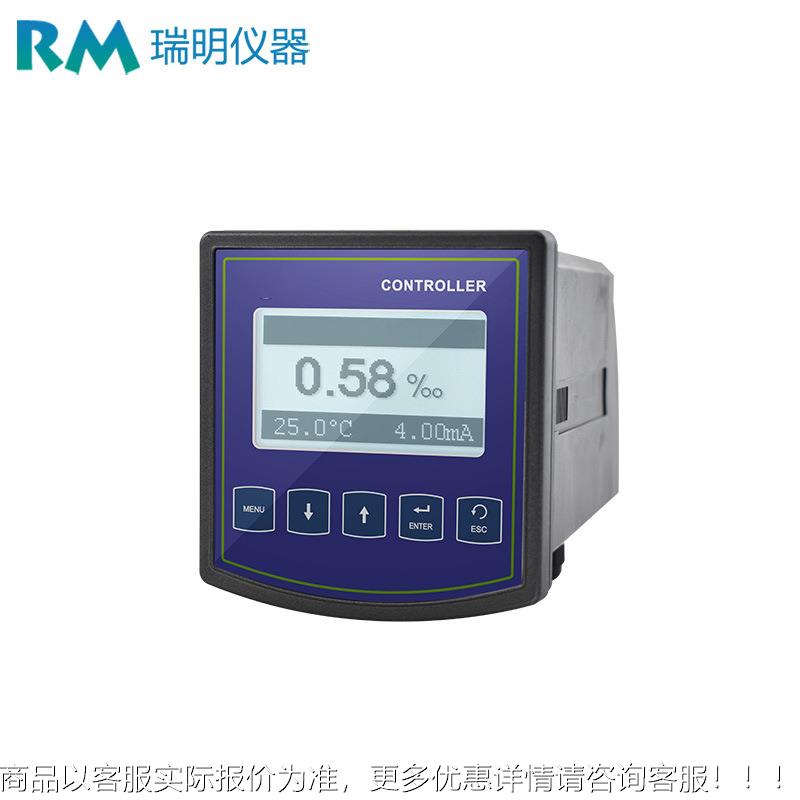 感应在式盐度检测仪 工业养线盐度控器1 海水殖盐度浓制度测量