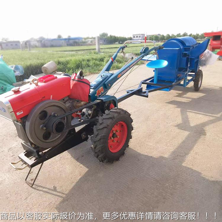 农友9稻型稻脱PCE粒机非洲农用0牛拉牵引水脱粒麦机打黄豆机