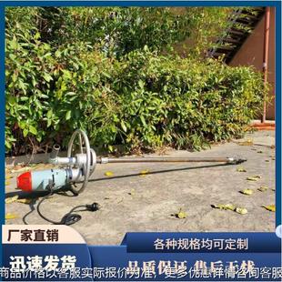 三轮车载式 家用单人手持钻井设备 浇地吃水井60米深打井机