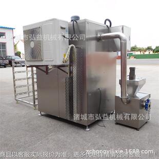 熟食熏板鸭板鹅熏蒸烤箱FNW 高温豆干烟烟炉 腊肉熏机鱼干烘干机