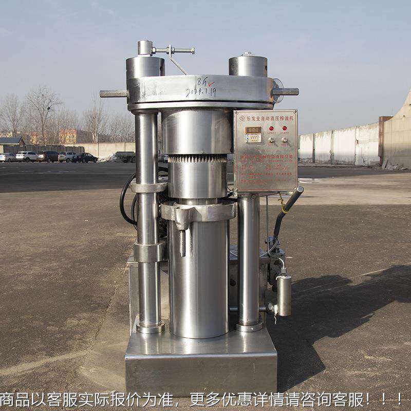 流动液榨油设备小型芝麻炸油机 22 0vNGB鲜榨现卖 压榨油机