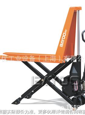 BA优YOO/RQN拜1吨电升动剪叉式搬运车,运剪式高搬车,剪叉式叉车