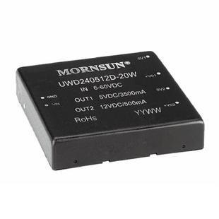 DC模塊6 60VDC輸入5V 20W 3.5A 12V0.5A輸出 高品質(zhì)DC UWD240512D