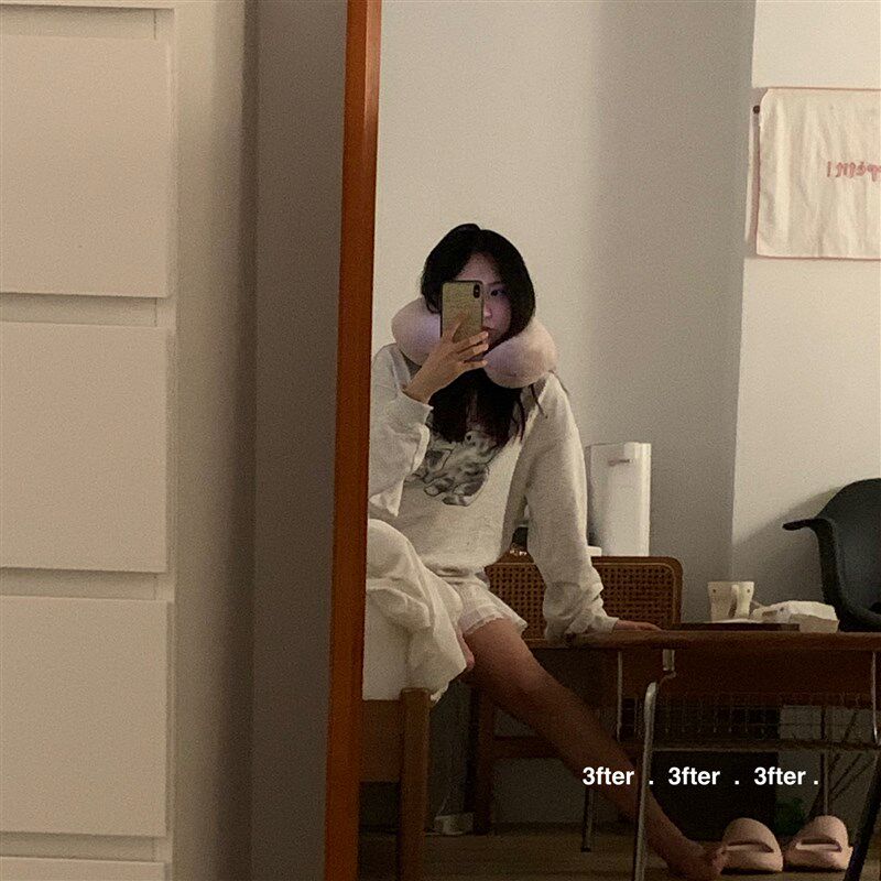 糯叽叽 是我爱的单品了!旅游居家躺颈枕护颈纯色记忆棉u型枕