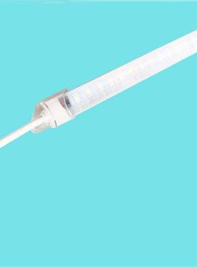 照明灯新品黄光iled硬灯条三色单排鱼缸高亮硬条带罩货柜架条形灯