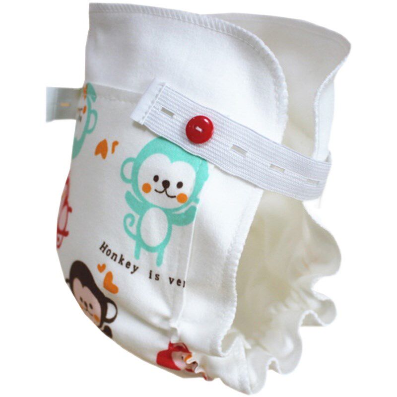 婴儿尿布裤夏薄纯棉n可洗透气尿布兜夏季防水介子新生宝宝尿布尿