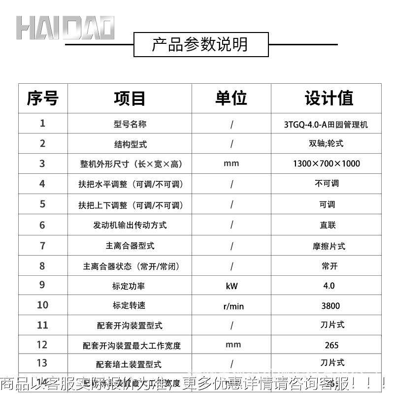 TGQ-4.机0-A草微耕机汽油多功能起垄开沟果园除机松土开TGQ-4.0沟,农机/农具/农膜,植保机械,淘宝优惠券,粉丝福利购,淘宝优惠卷