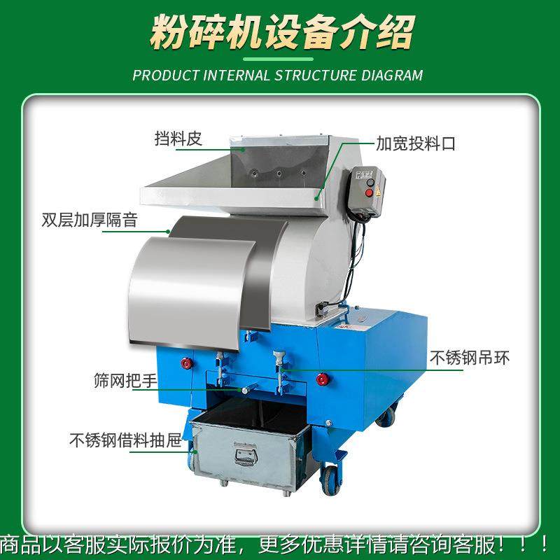 现料货400型塑粉碎机水口料料边角/打料机PC/PPAB879S/PVC/PET碎,清洗/食品/商业设备,包子机,淘宝优惠券,粉丝福利购,淘宝优惠卷