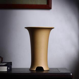 紫砂花盆兰花盆美人腰春兰建兰墨兰盆春秋芝麻段出汗泥兰花专用盆