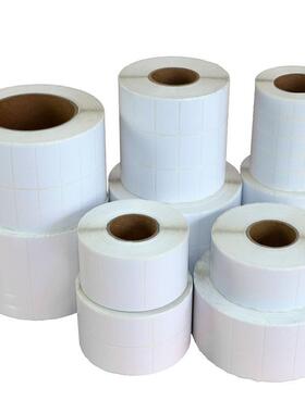 加粘白色哑光PVC标签纸防水PP合成纸80*70*60*65*12*20*15*10*25