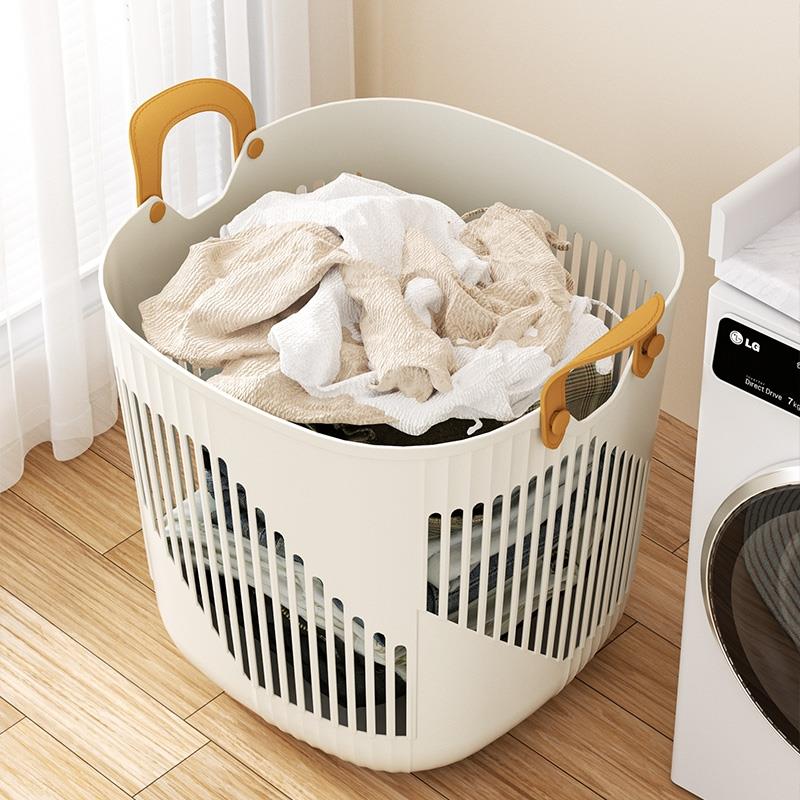 日式脏衣篮家用大容量化妆室放脏衣服神器宿舍脏衣篓换洗衣收纳筐