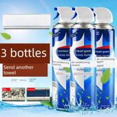 3瓶心居客空调清洗剂 家用泡沫免拆洗挂机除菌空调清洁剂除味喷雾