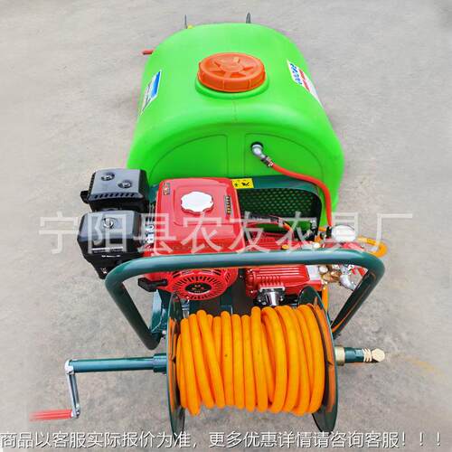 手打药机潍坊青州大推棚用喷药机汽油ny0力160L00L动00L容2量高喷
