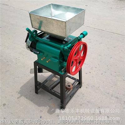 薄厚可调黑豆挤作扁机 花UDS生碾对碎瓣压机 农物辊粮食挤扁机