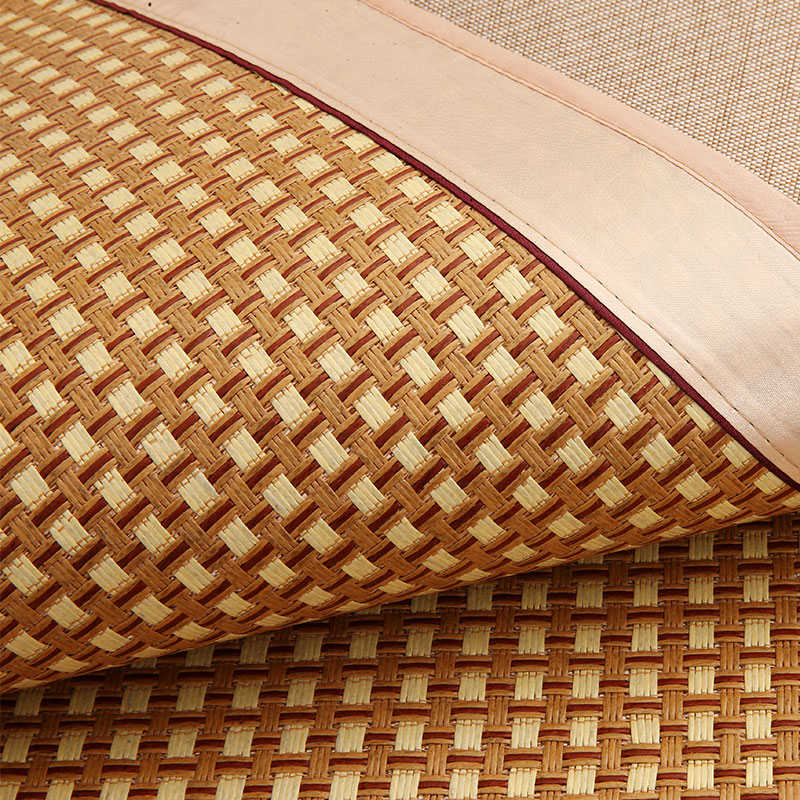 双面8m1冰.米.2丝单人藤学生凉席可折叠订做0宿舍床1沙发垫0.9.0