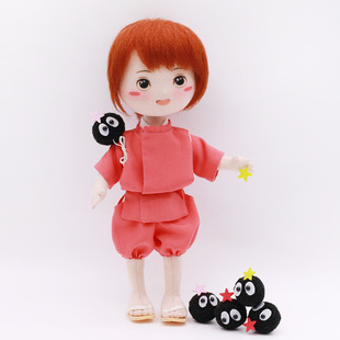 MEEMO米萌手工布艺DIY玩偶娃娃材料包套装成人刺绣自制礼物千寻