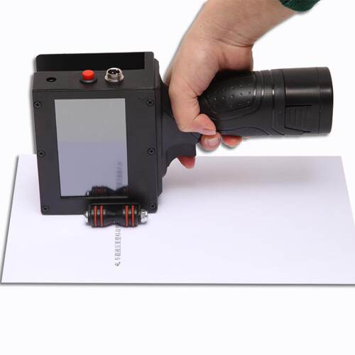 小型530手持式喷码机序列号喷码机条形码打码手持打印机工厂