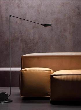 意大利Lumina落地灯设计师简约复古风客厅书房可调节摇臂阅读台灯