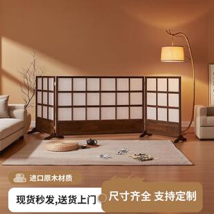 屏风定制新中式可折叠移动客厅家用室内入户高级矮屏风装饰背景墙