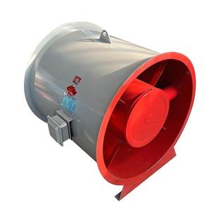 HTF消防排烟风机耐高温防腐防爆工业轴流风机3c认证swf混流风机