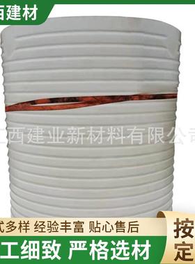 厂家白色加厚水产水箱水桶立式圆柱形塑料大号pe蓄水用储水桶