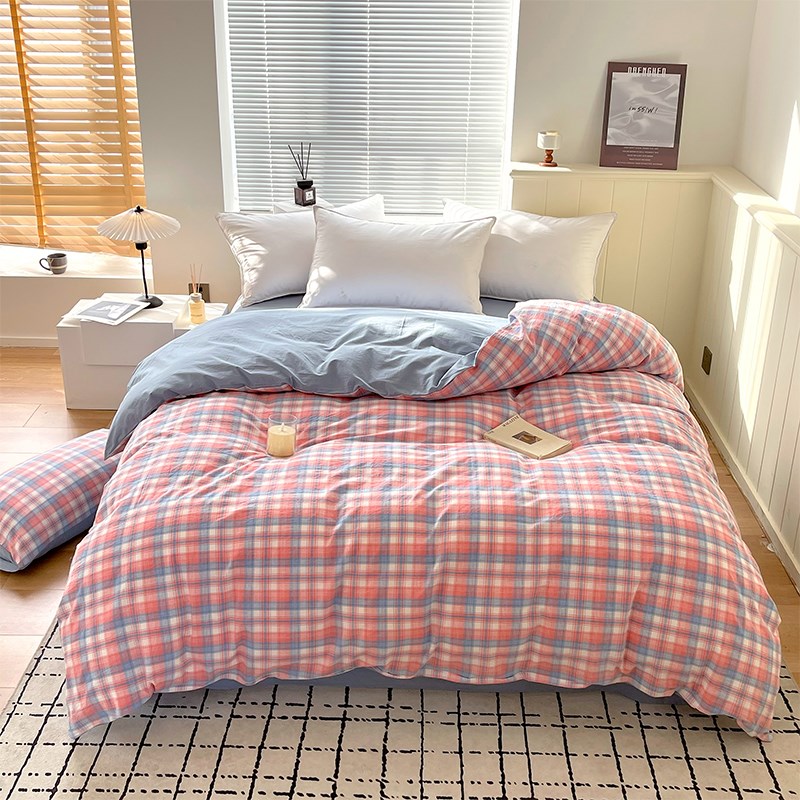 纯棉被套单人150x200cm被芯内胆套100全棉褥子套2025新款被罩单件