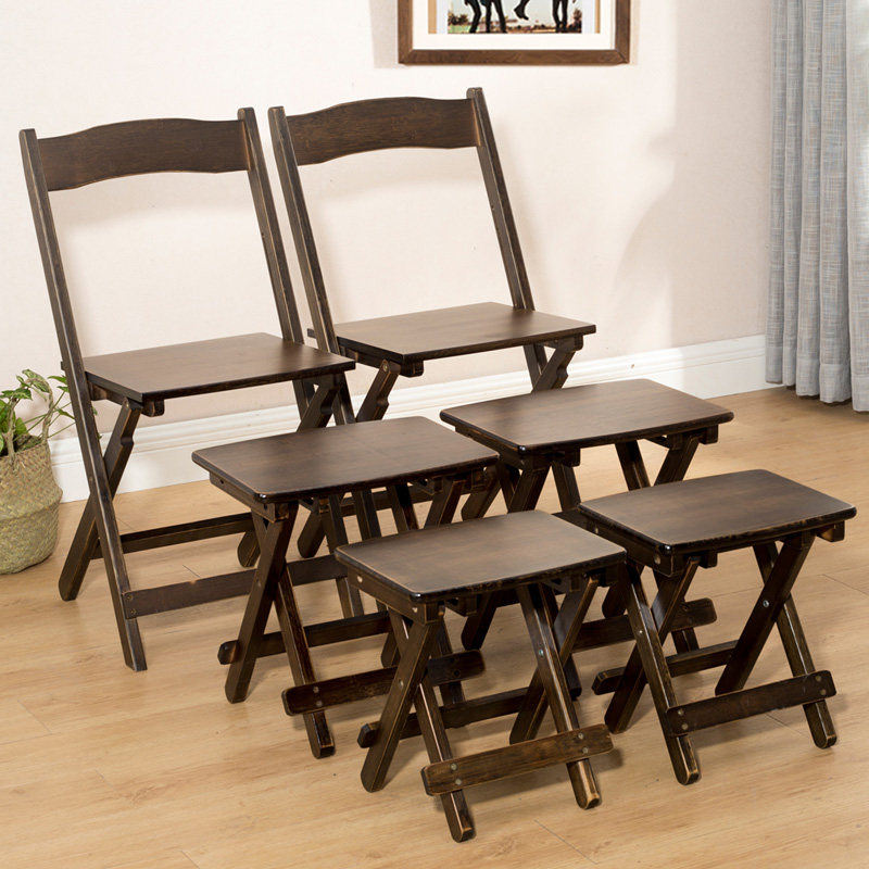 可折叠椅子家用餐椅带靠背休闲椅便携式户外活动酒店婚礼椅宴会椅