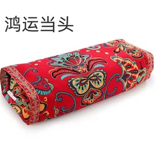 全荞麦枕头单人成人大人家用柏子壳乔H麦皮壳高低枕芯带枕套枕现