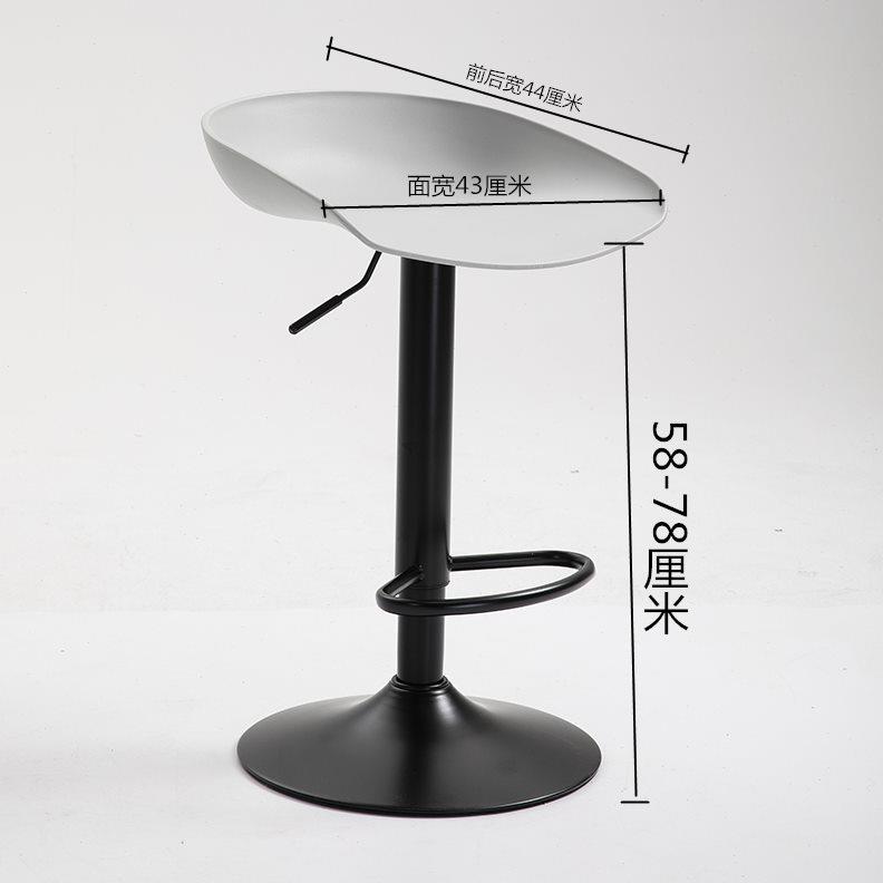 高脚吧台椅升降北欧椅子商用店铺吧台椅现代简约时尚椅子家用旋转