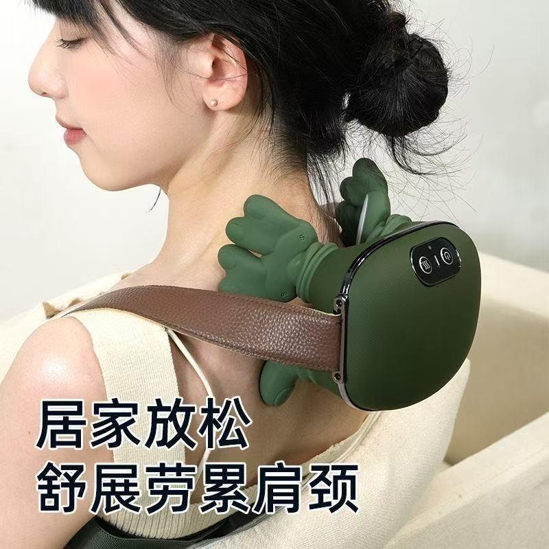 手抓按摩器电动仿大师手颈椎肩颈按摩仪斜方肌按摩器仿真人手按摩