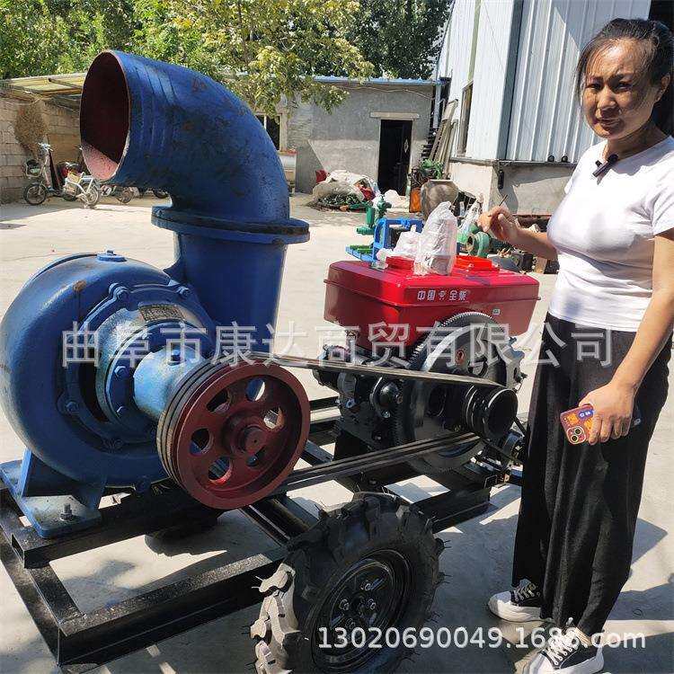 3寸汽油水泵柴油六寸抽水泵 浇地灌溉防汛泵 移动方便便携式水泵