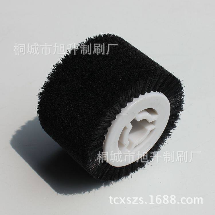 厂家农业机械排种器毛刷农作物播种机毛刷轮农机用刷子黑色猪鬃滚