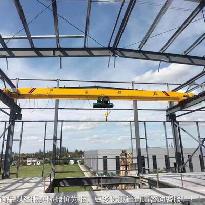 山东天厂出家售电动单起梁重机5吨 钢结构厂房车ZVS间5T10T单梁车