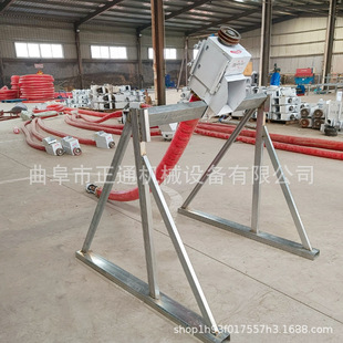 加粗管径160型号远距离输送机可弯曲蛟龙上料机 家用电动吸粮机