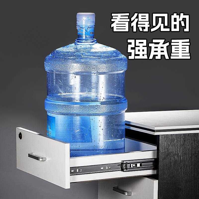 抽屉滑道缓冲轨道阻尼橱柜反弹导轨三节静音电脑键盘托架滑轨加厚