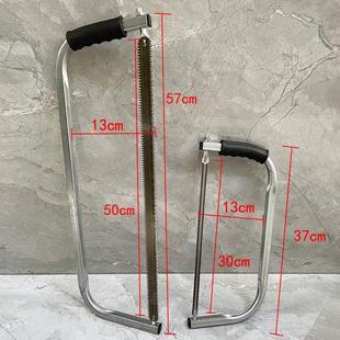 木工锯伐木锯家用手持钢锯架锯树木铁金属切割 木工锯子手工锯老式