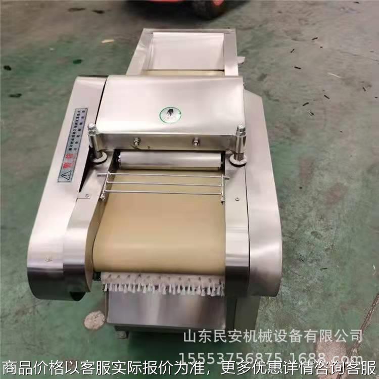 全自动商用不锈钢切菜机 电动年糕笋干切片机 芹菜辣椒豆角切段机