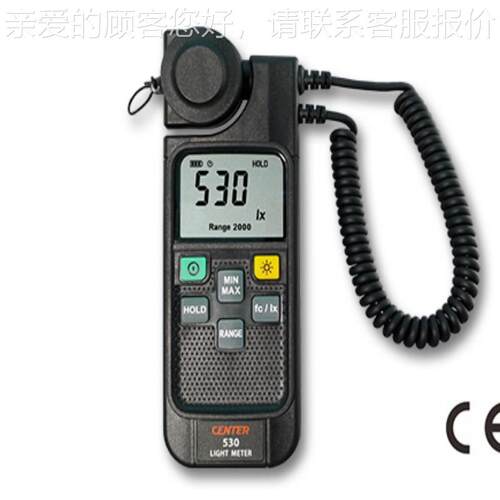 84CENER530感照度计可拆卸和旋转T光传器CENTER-5可30亮度计