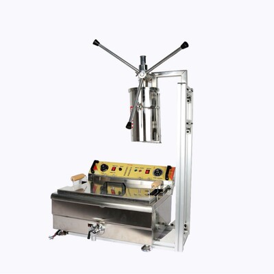 供应拉丁果机/吉事果机/拉丁果小吃带炸机/西班牙油条机Fried dou