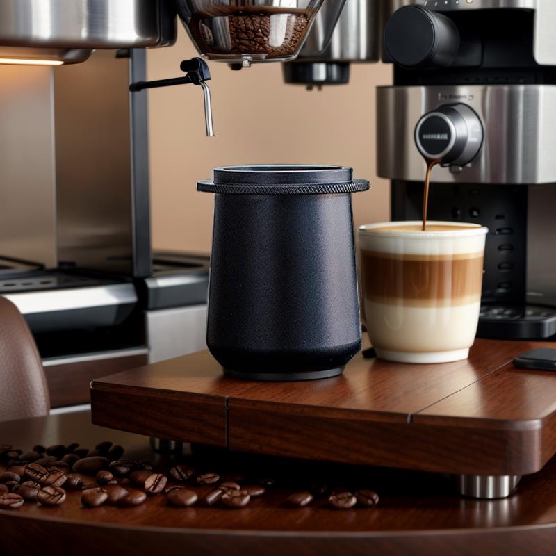 咖啡接粉器接粉杯接豆杯意式磨豆机手冲量粉杯51/53/58mm落粉杯