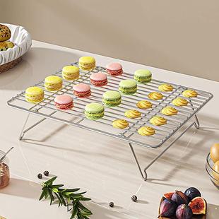烘焙架304不锈钢蛋糕面 面包冷却架凉网晾干 干架台面多层烘焙散